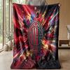 AC Milan Theme blanket Soft Flannel Blanket Plush Throw Blanket Cozy Sofa Bed Blanket for Home Decor