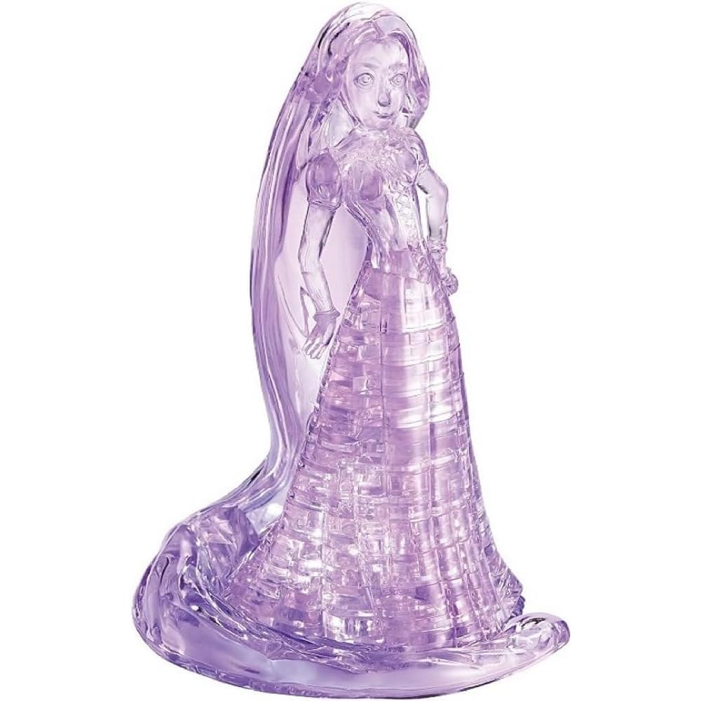 

Hanayama Crystal Gallery Disney Tangled 3D Puzzle Clear Figure Home Decor Age 7+