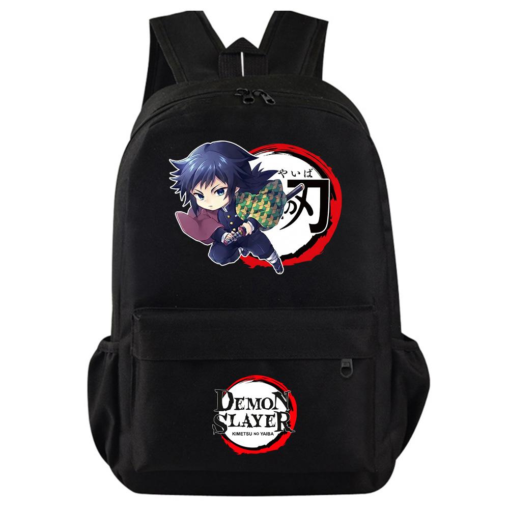 Anime Κινούμενο Σχέδιο Demon Slayer Εκτυπωμένο Σακίδιο Πλάτης Φοιτητική Πολύχρωμη Σχολική Τσάντα Μεγάλης Χωρητικότητας Αδιάβροχη Ταξιδιωτική Τσάντα Mochila Δώρο