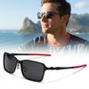 Retro Square Polarized Sunglasses Men Women Metal Frame UV400 Sun Glasses Vintage Outdoor Driving Fishing Eyewear