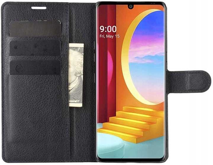 Litchi Lg Velvet Schwarz