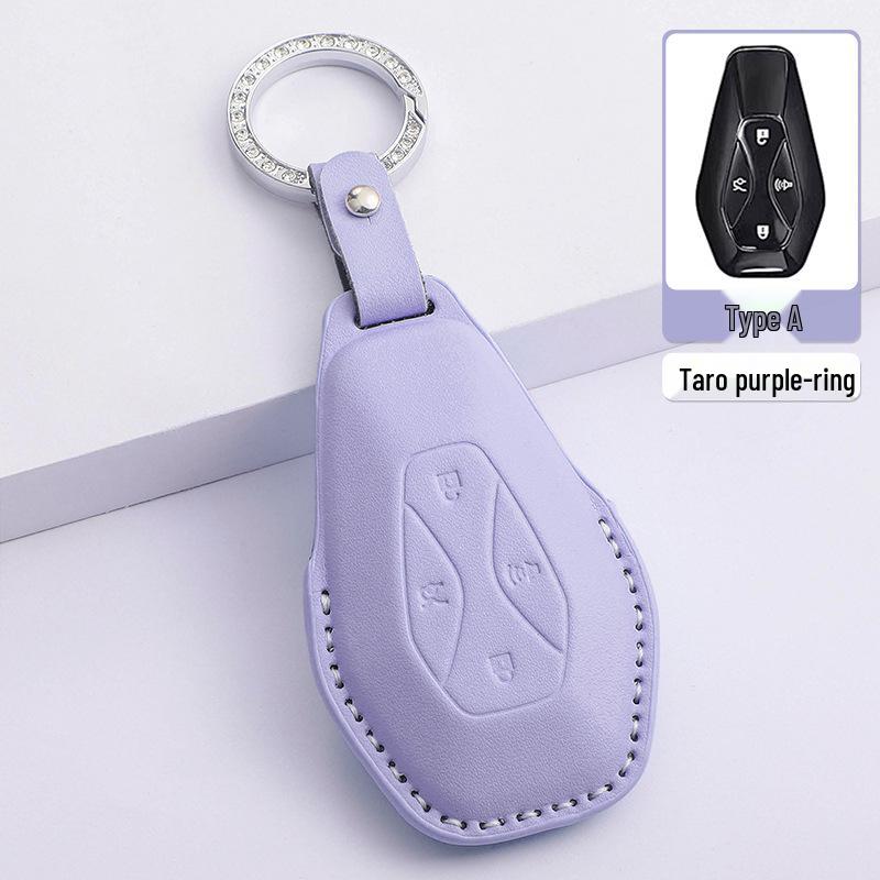 Koala Car Key Case for 23/24 Jihu S/Pro High-end Models - Fits BAIC Jihu