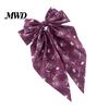 Skull Hairpin Accessory Halloween Bow Spring Hair Clips for Women, Pumpkin Skeleton Ghost Hand Printed Holiday Party Clip Fabric Barrettes,