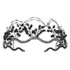 Handmade crystal beaded bridal crown wedding toasting hair accessories wedding headdress mesh bridal headband