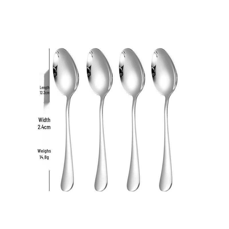 Abay Thickened Stainless Steel Long Handle Spoons