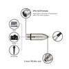 3.5mm Female To XLR 3Pin Female Adapter Reliable Auditory Converter For Sound Systems