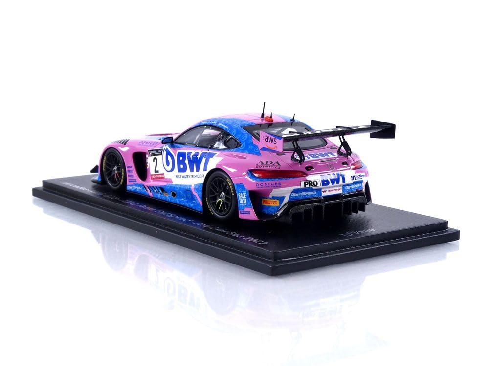 Spark National Model Mercedes AMG GT3 Team 2022 Spa 24H 2nd Place 1/43 "AMG GetSpeed" #2 L.Stolz/S.Schothorst/M.Getz