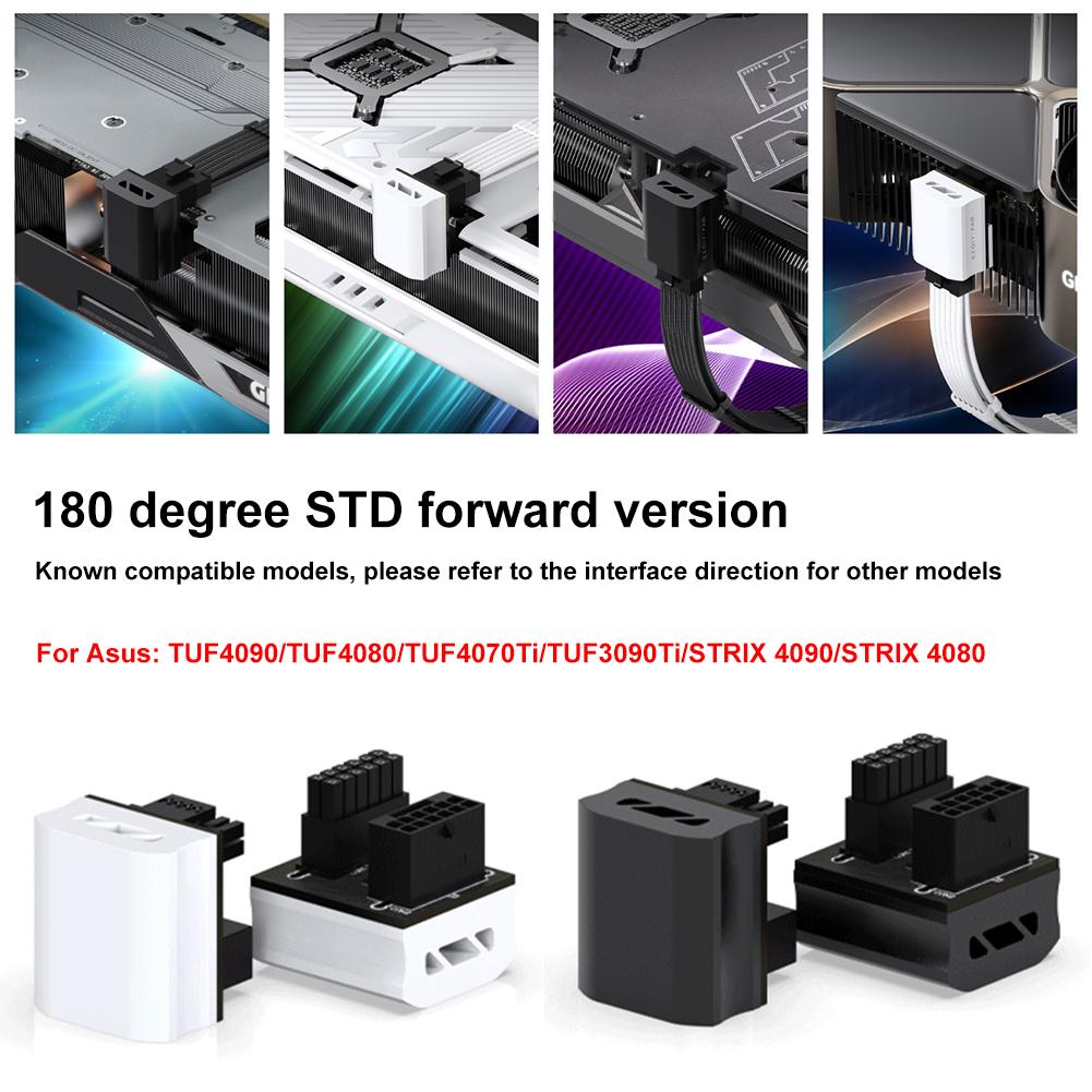 ATX3.0 Power Connector STD/RVS 12VHRWR Graphics Card Power Interface PCI-E 5.0 16Pin 600W DIY for RTX 4090 4080 4070 Ti 3090 Ti