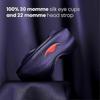 New Manta sleep mask with 100% light blocking and zero intraocular pressure, comfortable and adjustable, perfect for sleeping