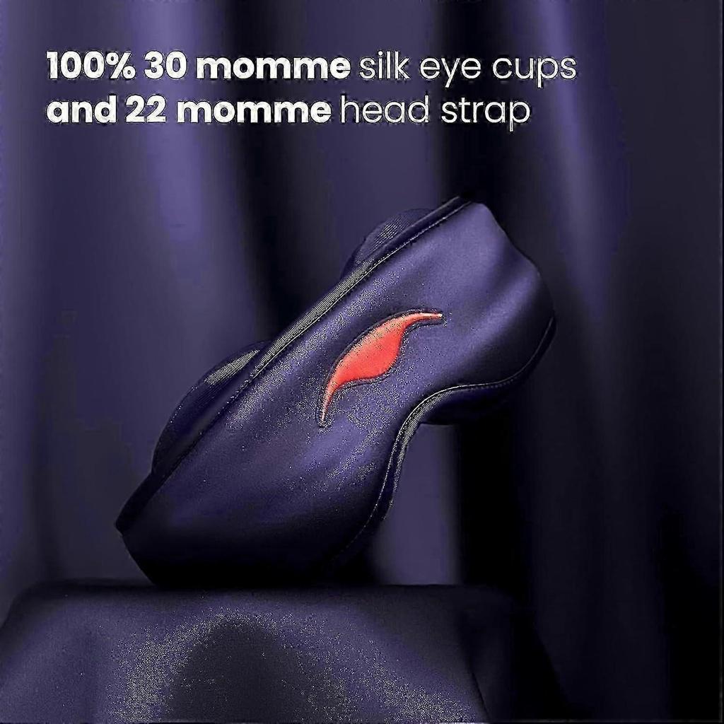 New Manta sleep mask with 100% light blocking and zero intraocular pressure, comfortable and adjustable, perfect for sleeping