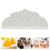 3D Relief Pattern Fondant Mold Food Grade Silicone Cake Decorating Mold  Craft Making