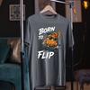 Born To Flip Pancake T-Shirt Pancake Day Breakfast Funny Skateboard Lover Gift
