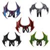 Cosplay Dragon Wings Halloween Decoration with Elastic Straps Easy-to-Wear Dragon Costume Wings Party Supplies
