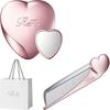ReFa Heart Mirror (Rose Gold Comb Set)