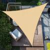 3.6 M Triangular Sun Shade Sail - Waterproof, 95% UV Protection, 160 G/m² Polyester