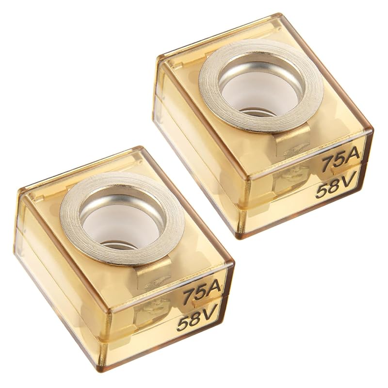 BOJACK Terminal Fuse 300A Marine Rated Battery Fuse (MRBF) 58V DC Max IP66 Waterproof for The Circuit Protection of Automobiles RVs Cranes Ships