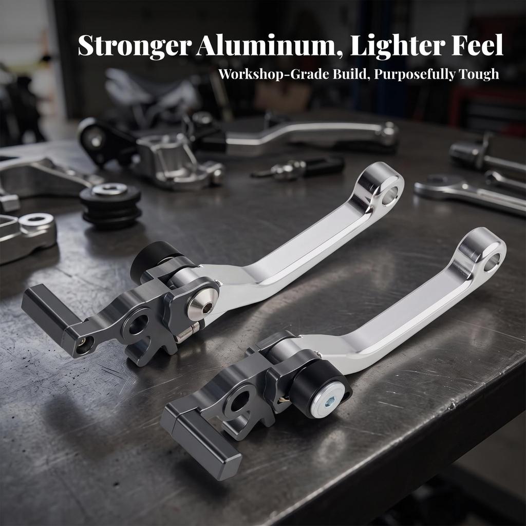 Brake Lever Assembly Aluminum Alloy Adjustable Long-Lasting