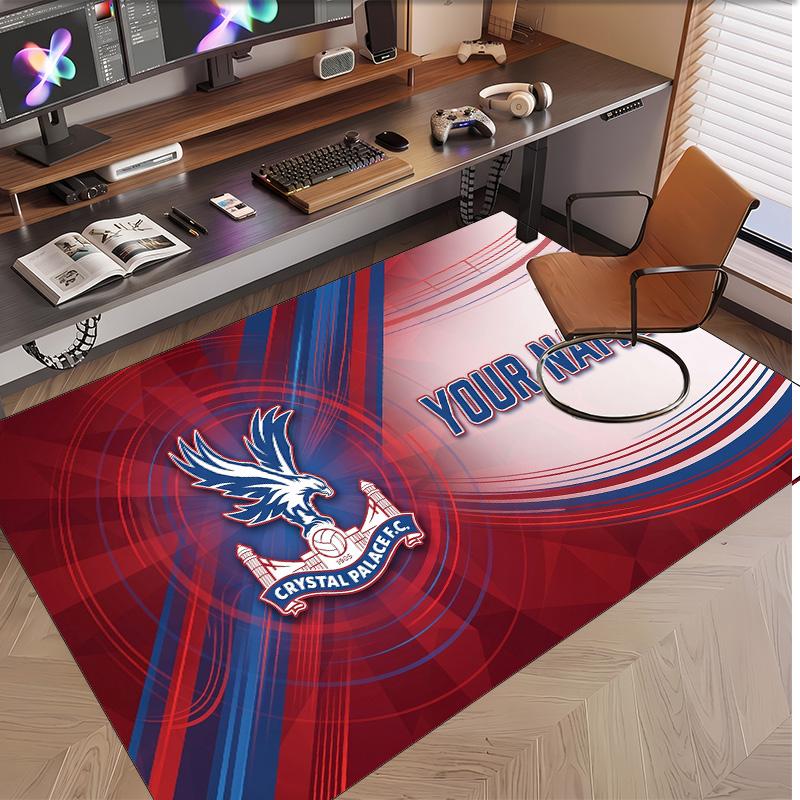 Personalized Crystal Velvet Carpet Crystal Palace Pattern Non Slip Floor Rug