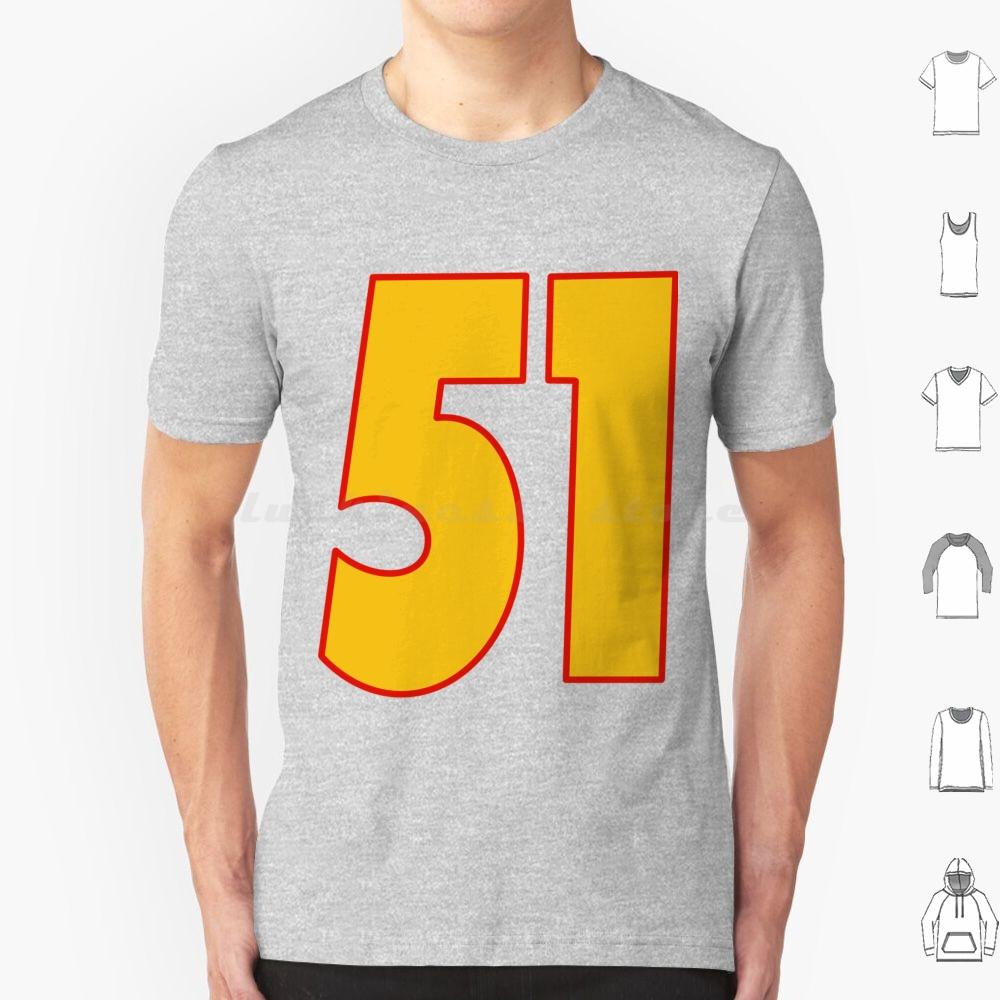 

The Fabulous 51 T Shirt 6xl Cotton Cool Tee Cars Pixar Mater Doc Cars 2 Cars 3 S