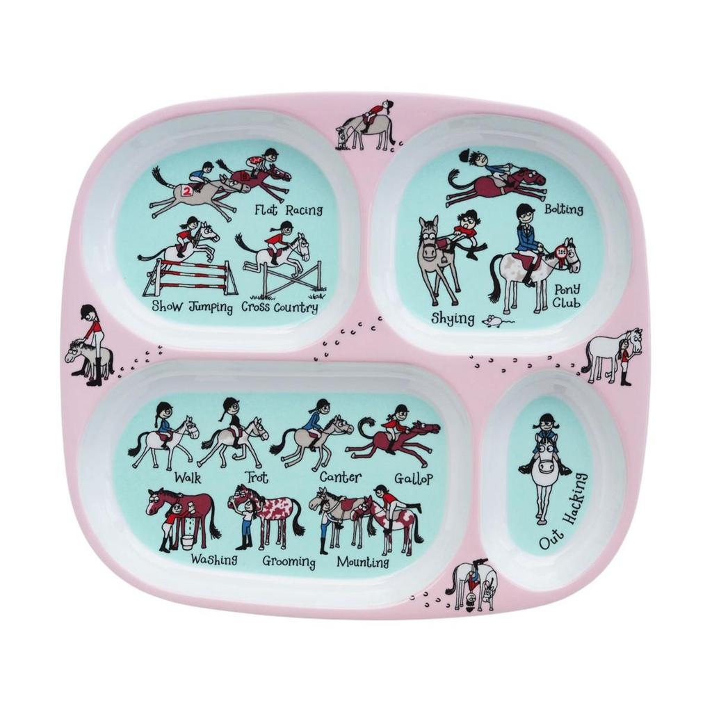 Tyrrell Katz Horse Divided Plate