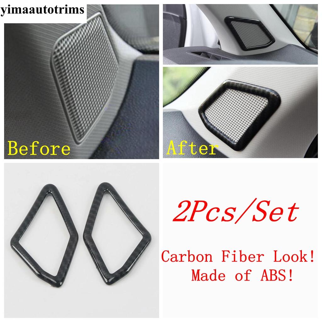 Shift Gear Panel Water Cup / Speaker / Window Lift /Pillar A Frame Cover Trim For Volkswagen T-Roc T Roc 2018 - 2025 Accessories