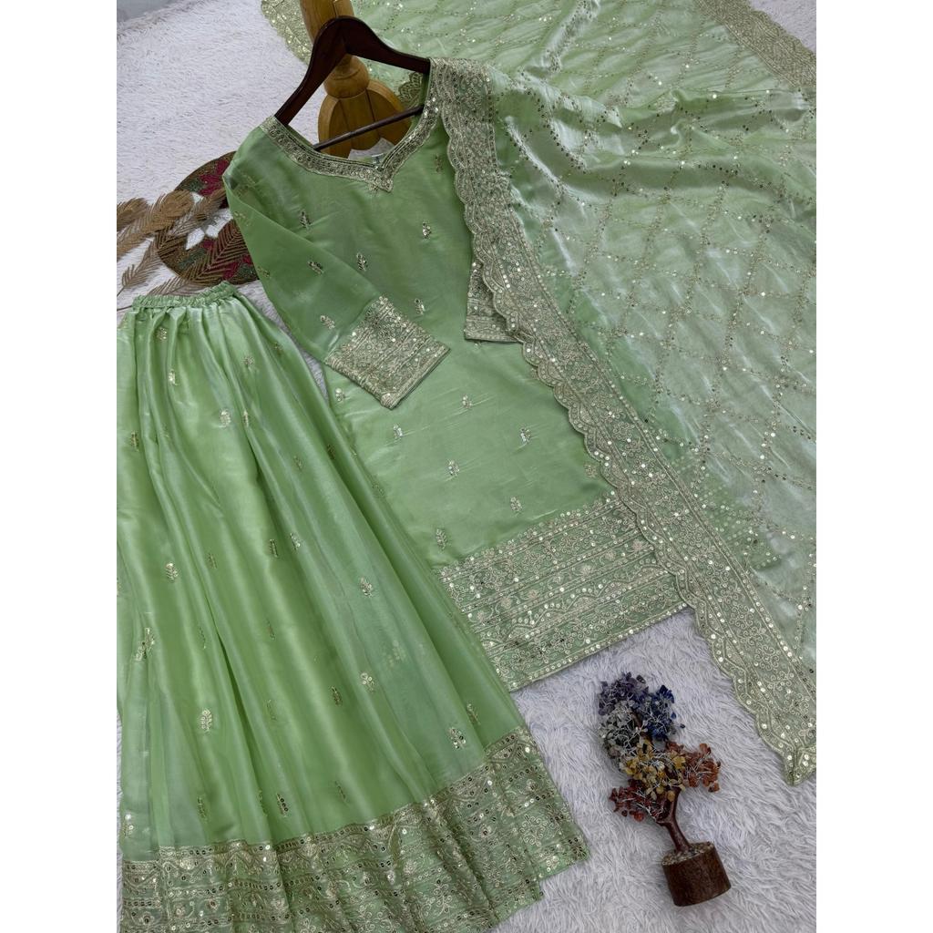 Pakistani Party Wear Designer Salwar Kameez Indian Bollywood Ethnic Palazzo Suit