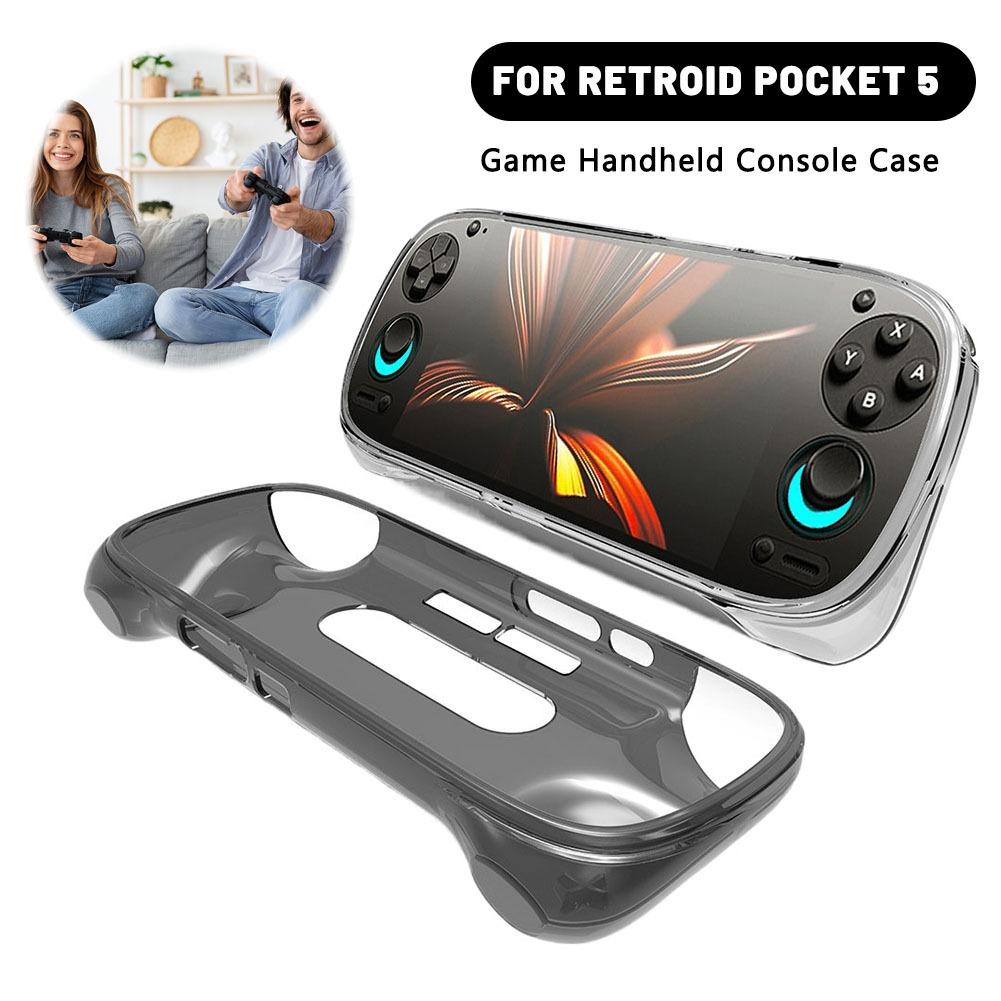 High-Quality Durable Shockproof Anti-scratch Case for Retroid Pocket 5 RP5 Handheld Game Console Lightweight Protective Cover