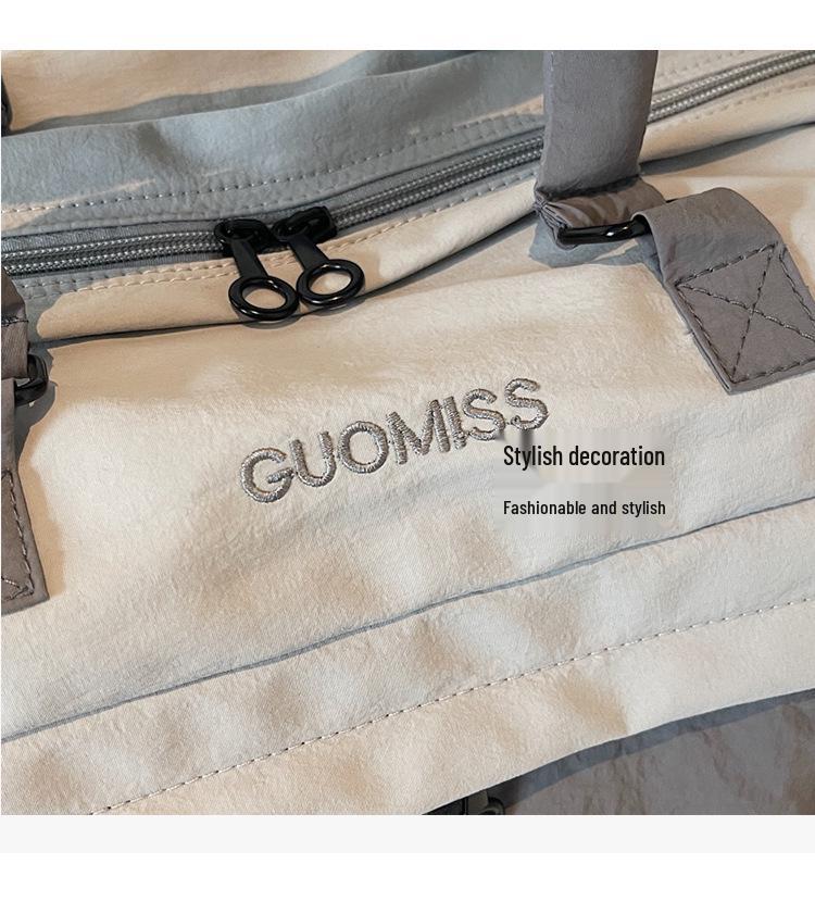 Women's Waterproof Gym & Travel Bag - Large Capacity, Wet/Dry Separation, Crossbody Handbag for Yoga & Swimming