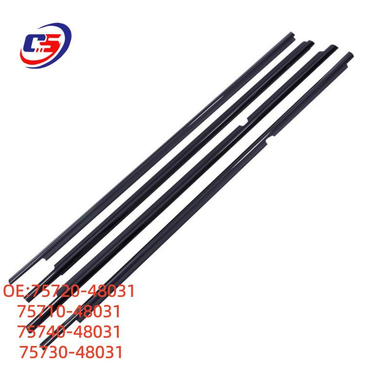 

Lexus RX300/330/350 2003-08 Water Deflector Sealing Strip 75720-48031 75720-48031 to 75730-48031 Set