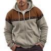 Men's  Leisure  Fashion  Hooded Hood  Zipper  Coat