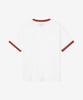 Nyuballanseu Nbneg2A103 / Uni Archive Pace Running Ringer Tee (White)