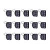 15Pcs Float Rest Fishing Sinker Slip Clip Hook Clear Snap Fishing Weight Slide for Braid Fishing Line Easy to Use