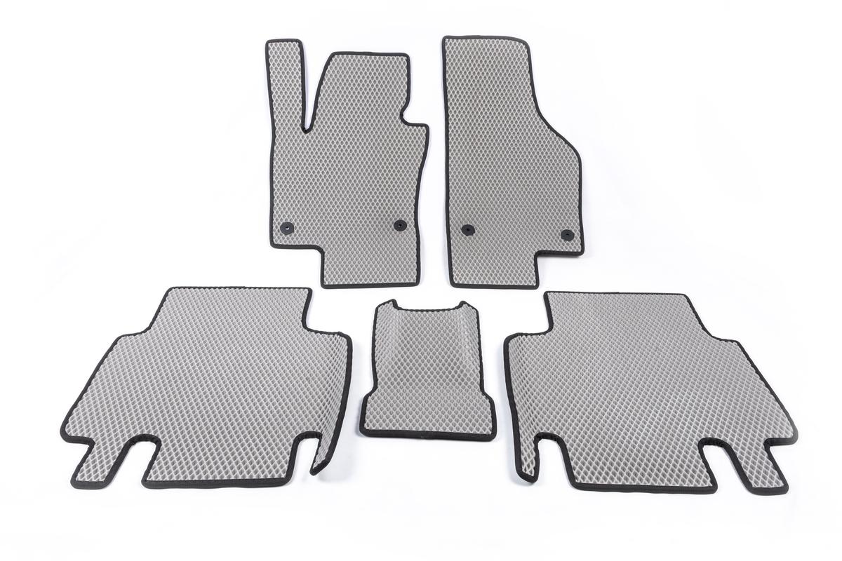 

Коврики (2 ряда, EVA, серые) для Volkswagen Sharan 2010- гг
