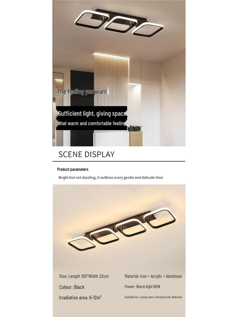 Nordic LED Corridor & Cloakroom Lights - Modern, Creative Foyer & Balcony Lighting
