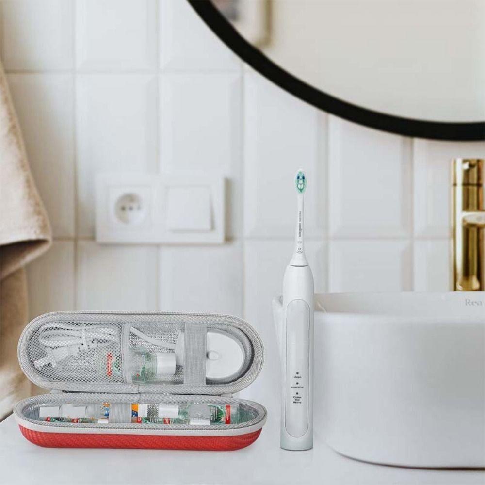 EVA Electric Toothbrush Storage Box Hard Shell Empty Electric Toothbrush Case Large Capacity Protective Toothbrush Travel Case