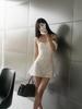 2023 Slim American One-Shoulder Lace-Edge Ultra-Short Dress