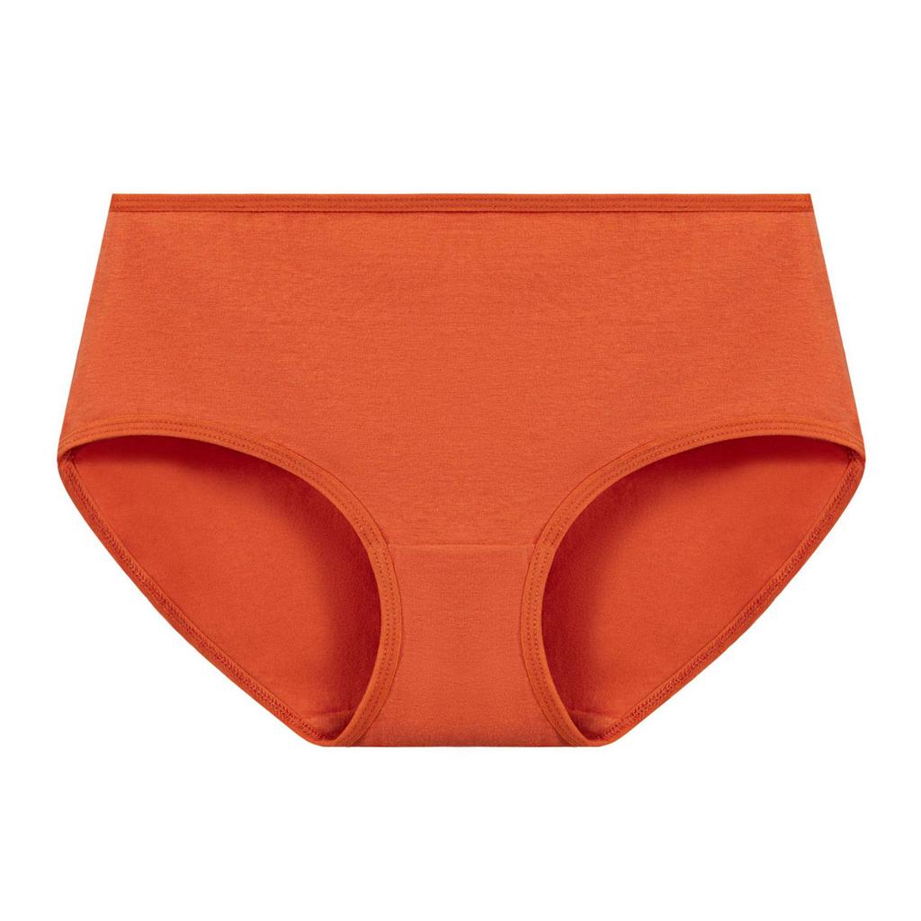 New Plus Size European & American Style Mid-Low Waist Cotton Women's Briefs
