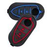Silicone Key Cover Holder For Alfa Romeo Giulietta Myth Junior 4C Romeo Mito Myth 159 Gto Gta Car Remote Control Car Accessories