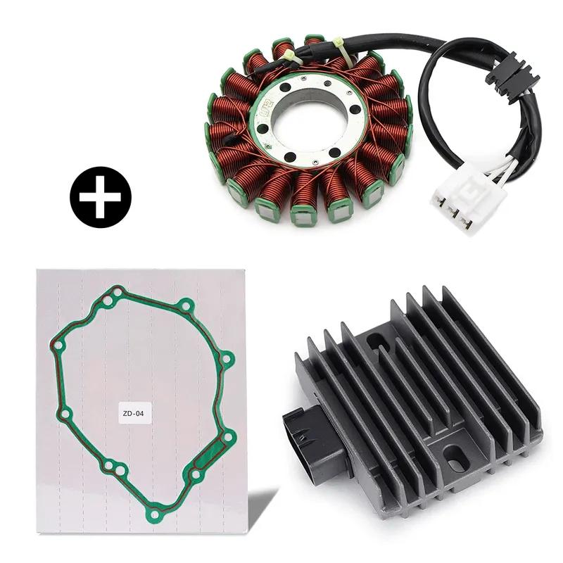 Stator Coil Regulator Rectifier with Gasket Replacement for Yamaha YZF-R6 YZF R6 YZF600 2006-2016 2011 2012 2013 2014 2015 YZFR6