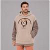 2026 Solid Color Hooded Pet Loose Fit Pullover Sweatshirt Unisex Casual Top