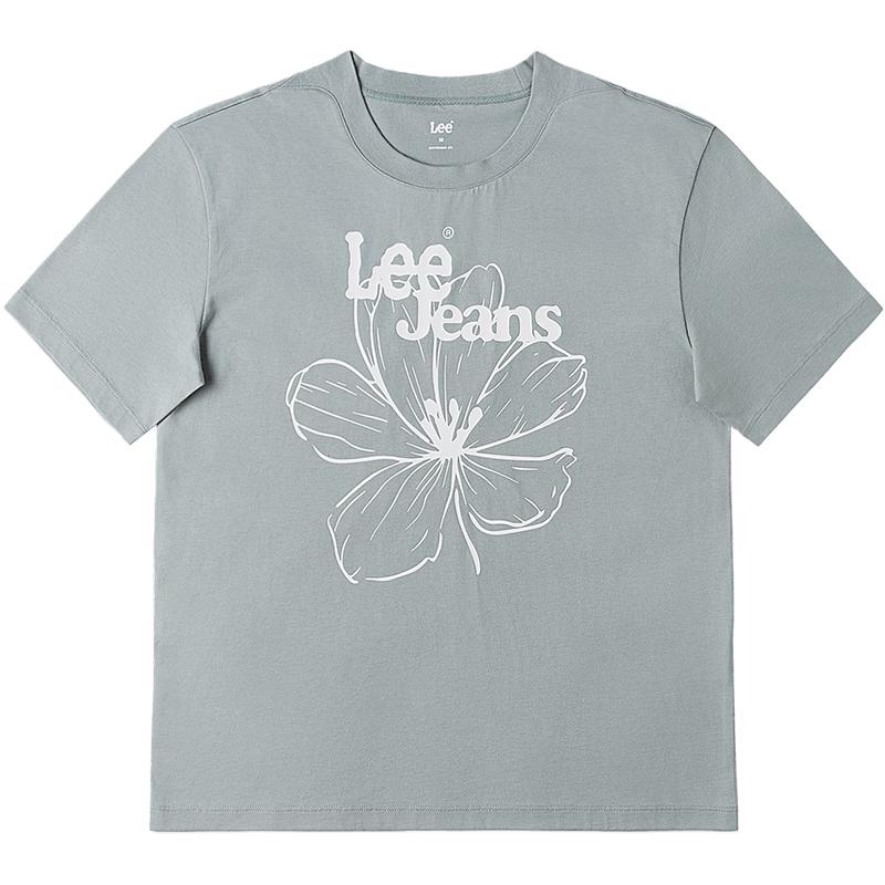 

Lee Women s Floral Print Boyfriend T-Shirt M