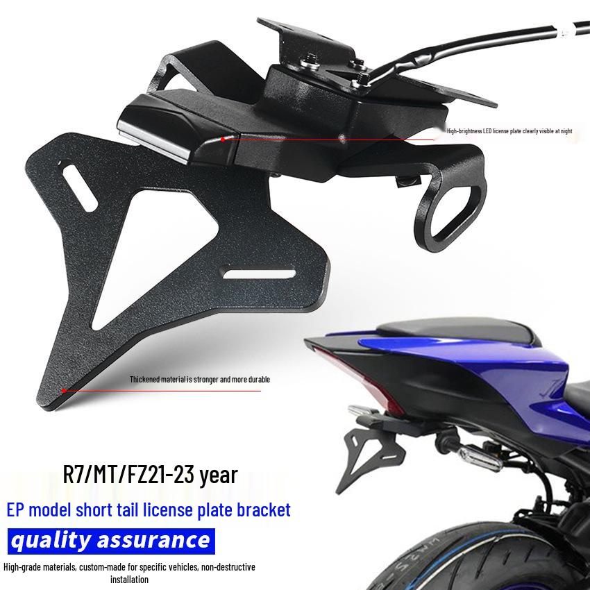 Yamaha R7/MT/FZ 21-23 EP Style Rear License Plate Holder