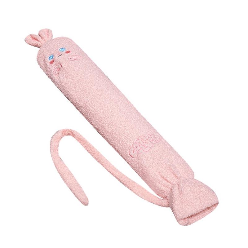 Urocza Kreskówkowa Termofor i Długie Poduszka do Ogrzewania Rąk i Snu, Idealne dla Kobiet w Ciąży i Dziewcząt