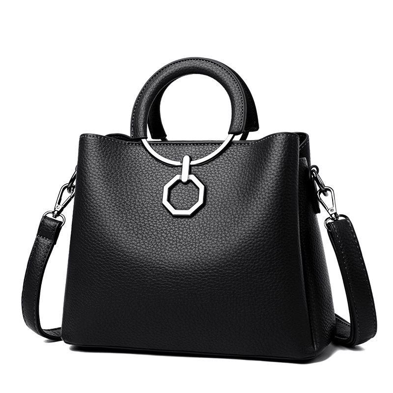 Stylish New 2023 Womens Tote Bag Versatile Mid-age Mom Handbag With Spacious Design
