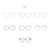 Big Frame Anti Blue Light Computer Glasses Women Metal Retro Nearsighted Spectacles Prescription 0 To -6 0