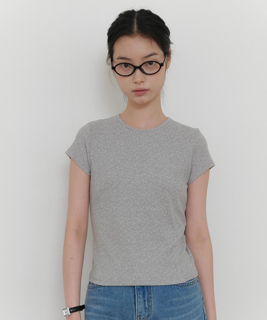 YUPPE Flower Cap T-Shirt_Gray
