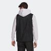 adidas Sportswear Rifta Reveal Regular Fit Sleeveless Full Zip Lightweight Lifestyle Vest Men Black HK2738