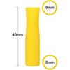 Silicone Straw Tips,Multicolored Food Grade Silicone Straw Tip Covers Fit for 8mm Wide Stainless Steel Straws And Glass Straws