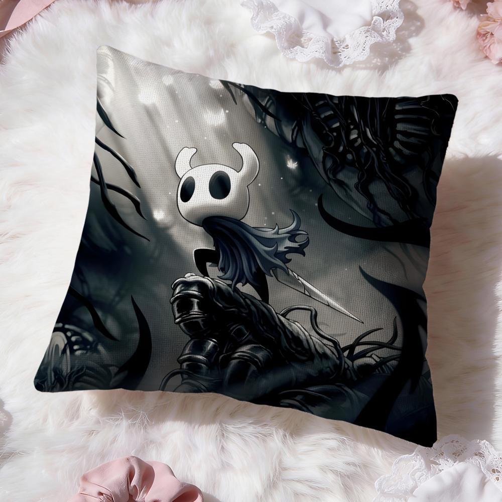 Game H-Hollow KnightS Cushion Cover Premium Comfort Reversible Pillow Cove -Two in One Design for Any Room & Car Interior