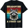YYUUYUU Raccoon Vintage Retro Racoon Gifts for Women Men Kid Funny T-Shirt